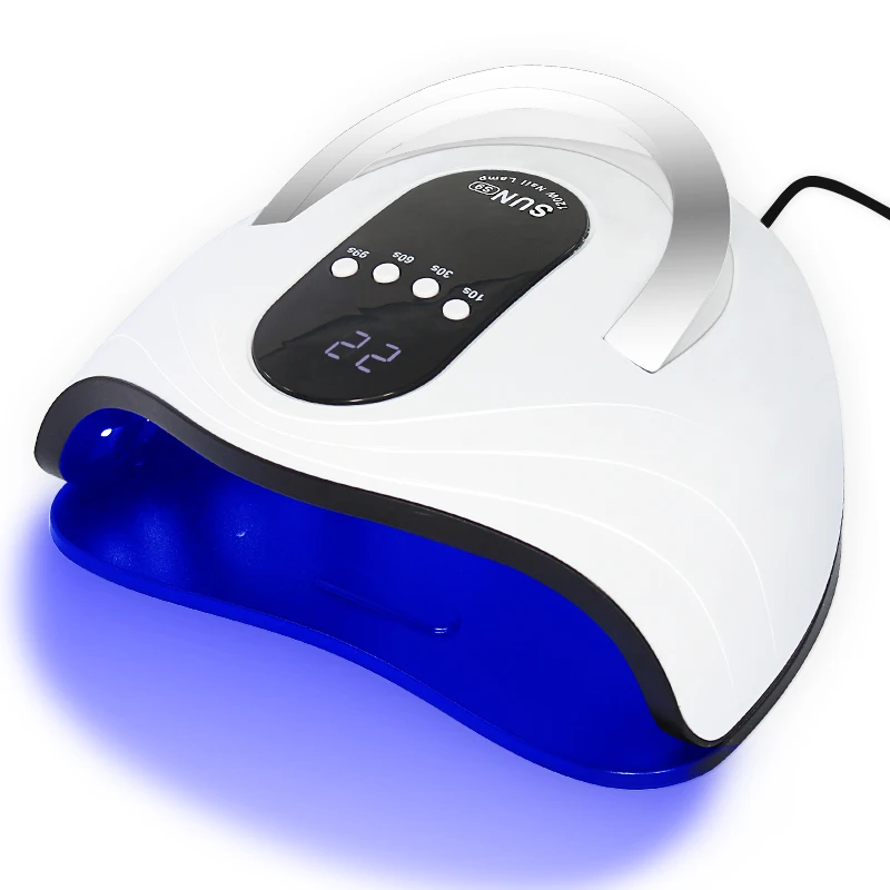 

High Power Nail Dryer Fast Curing Speed Gel Light 84/54W Nail Lamp LED UV Lamps For 4 Kinds Timer And Smart Sensor