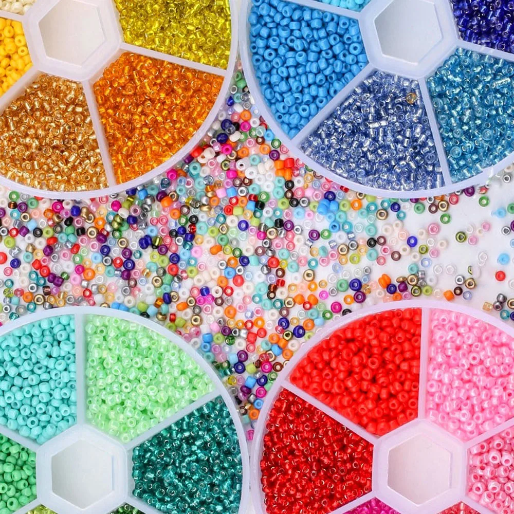 2 мм ремень с бисером из чешского стекла набор коробок очаровательные бусины