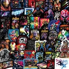 Водостойкие Декоративные наклейки для ноутбука, шлема, Мстители, супергерой, граффити, Железный человек, танос, 100 шт.