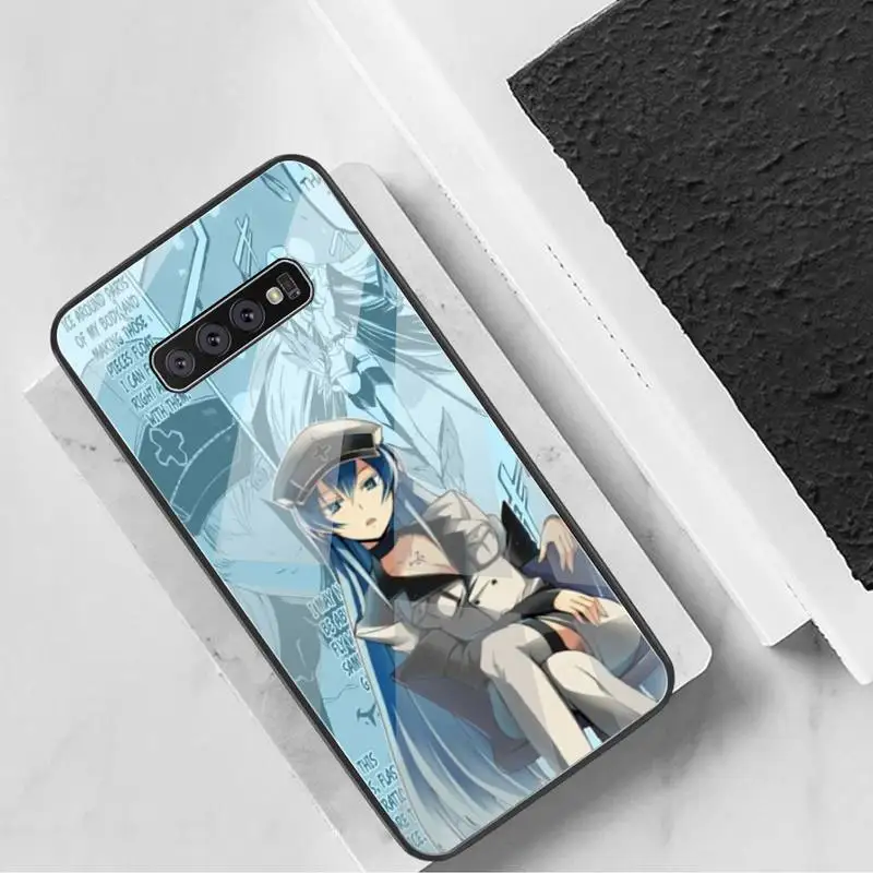 Anime Akame Ga Kill Phone Case Tempered Glass For Samsung S20 Plus S7 S8 S9 S10 Note 8 9 10 Plus images - 6