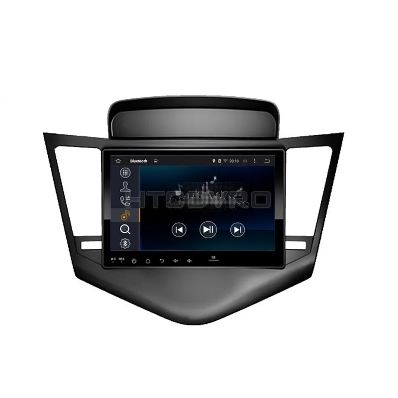 Автомобильный DVD-плеер YMODVHT 9 дюймов Восьмиядерный процессор 4 Гб + 32 ГБ Android 0 для