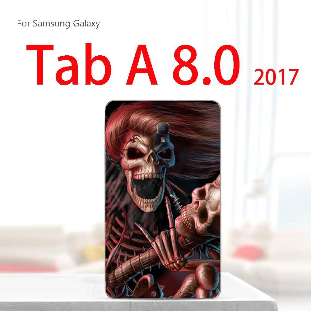 T380-ku lou tou Краски Tablet крышка для samsung Galaxy Tab S2 9,7 4G SM-T815C T815 Tab 4 10,1 SM T530 T531 SM-T530 Tab A 8,0 T380 T385 чехол - Цвет: T380-ku lou tou