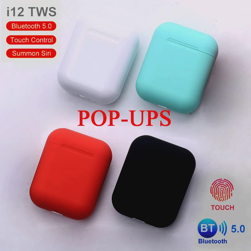 Новинка Fu& y Bill, высокое качество, I12 TWS, 1:1, гарнитура, беспроводная, Bluetooth, 5,0, супер бас, наушники, Pk I9S I11, для IPhone, Android