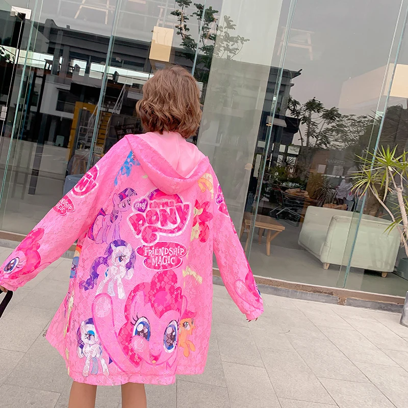 2020 весеннее Новое поступление кружевное пальто с капюшоном модное женское