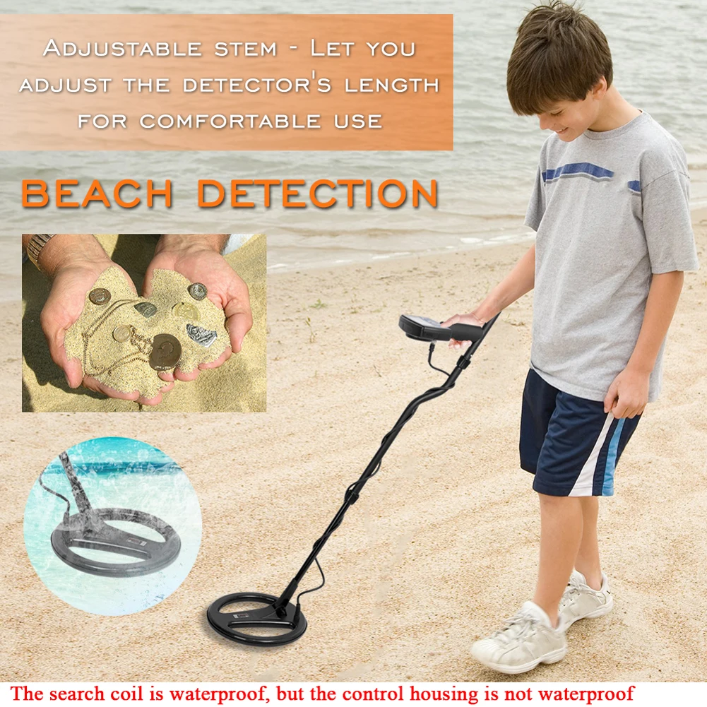MT705 Portable Easy Installation Underground Metal Detector 270mm Waterproof Search Coil High Sensitivity Detecting Tool | Инструменты