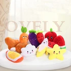 Плюшевый щенок, кошка, собака, пищалка, игрушки, милая фотоигрушка для маленького размера, аксессуары Shih Tzu, товары для масок, Морковка