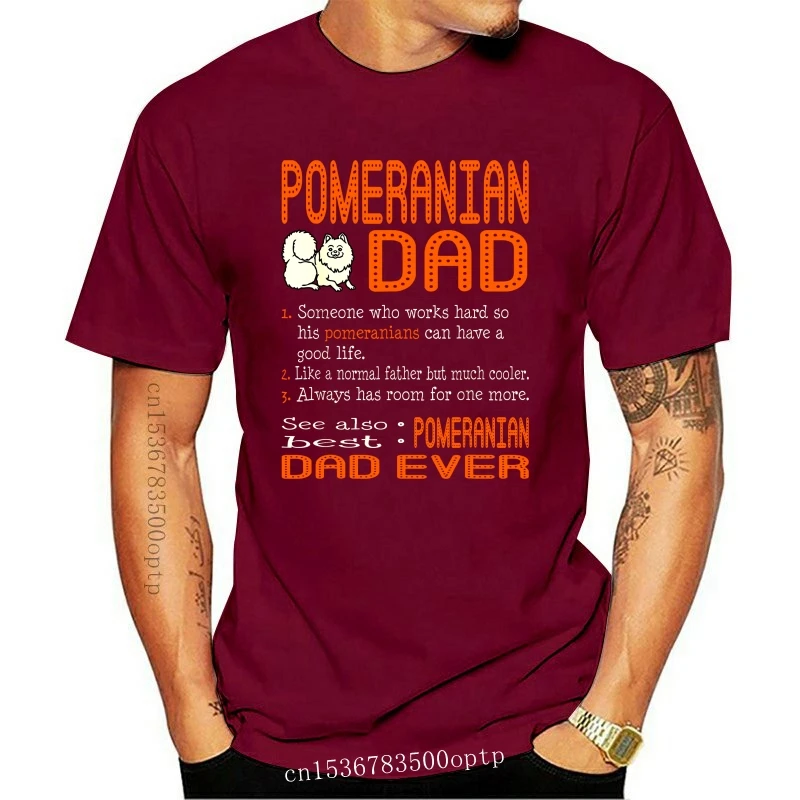 

Новая футболка-черная футболка с надписью «More Cooler»-мужская футболка с надписью «s Померанский папа» как обычный отец