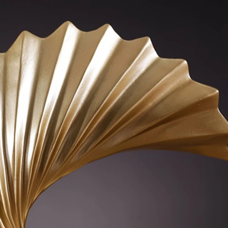 

Sculpture Living Room Office Table Decoration Crafts Living Room Decoration Modern Art Abstract Golden Sculpture Home