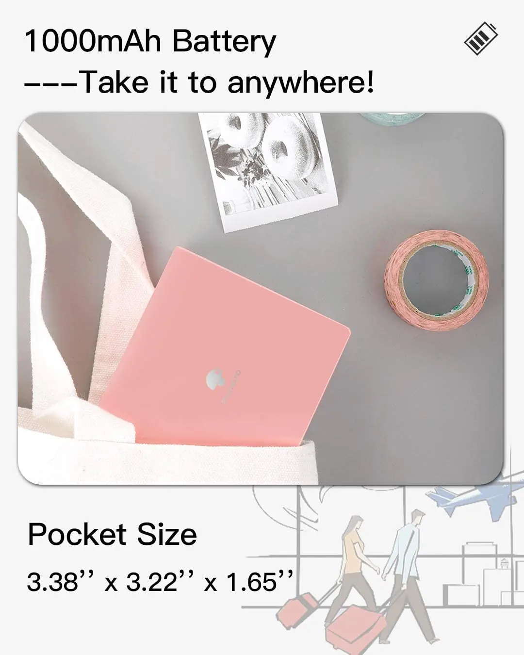 Мини принтер для печати этикеток Phomemo M02 карманный с Bluetooth|Принтеры| |