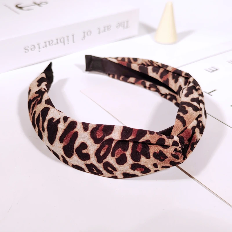 

Ladies Cross Head Bands For Women Broadside Printing Hair Hoop cotton Hairband Hair Accessories for Girls FG100