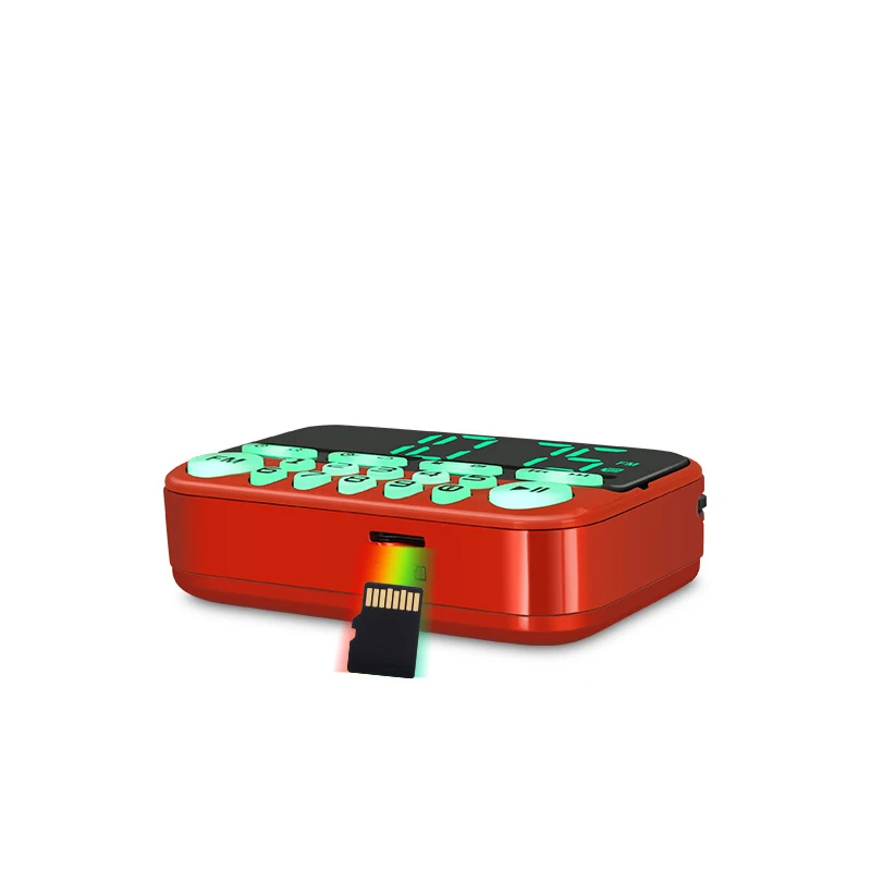 C 866 Портативный мини FM радио Динамик TF карта USB музыкальный плеер Противоугонная