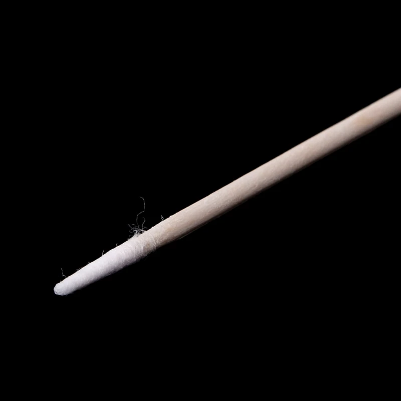 

100Pcs/Pack Small Cotton Swab Wooden Handle For Tattoo Eyebrow Beauty Makeup Nail