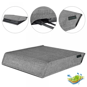 Экстремальный серый горизонтальный пылезащитный чехол для консоли PS4 Pro, мягкая аккуратная подкладка, пылезащитный чехол для консоли PS4 Pro