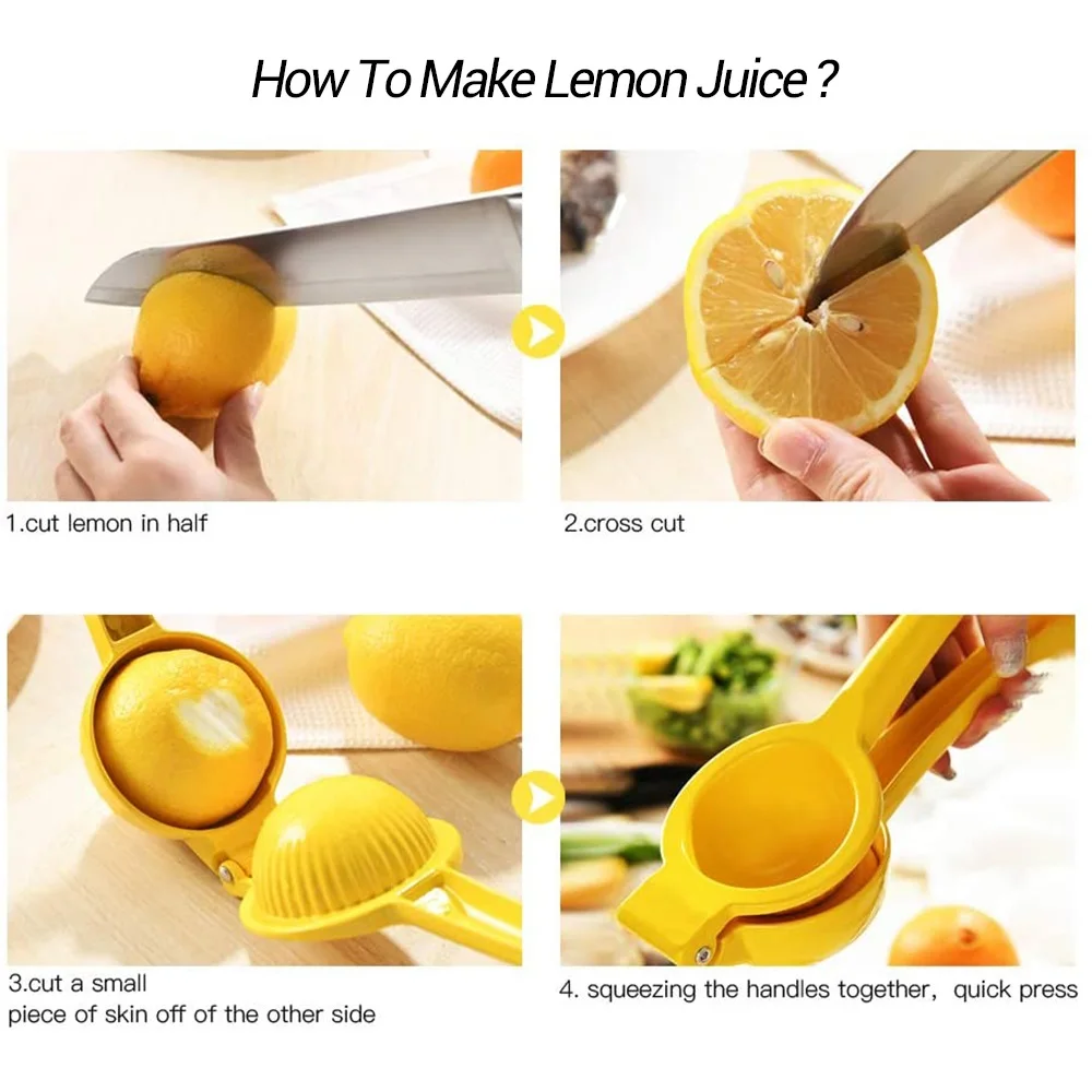 1 шт. бытовой пресс для выжимки лимона Ручной ручная соковыжималка цитрусовых