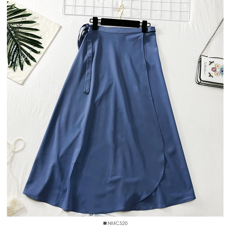 Женская юбка с оборками черная однотонная Повседневная трапециевидная в