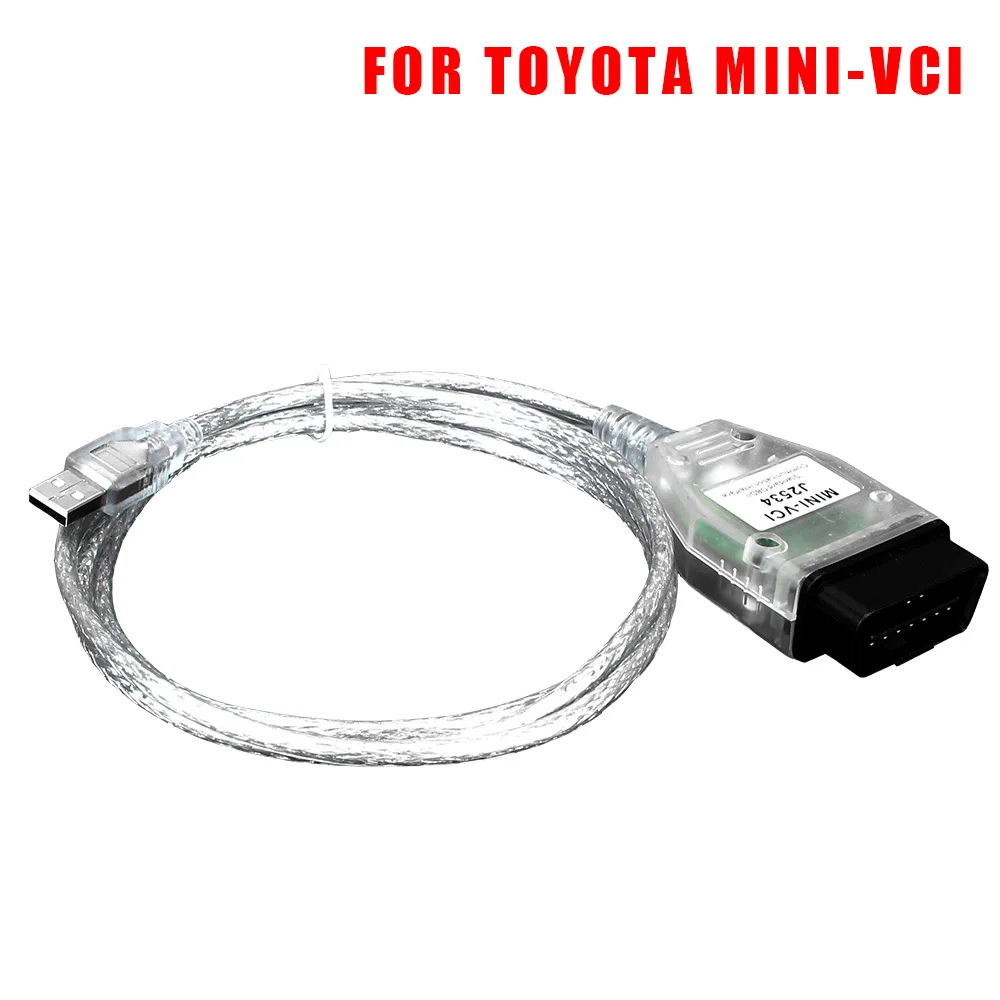 

LEEPEE Диагностика автомобиля для Toyota TIS Techstream V15.00.028 MINI-VCI FTDI J2534 OBD2 интерфейс сканер автомобильный диагностический кабель