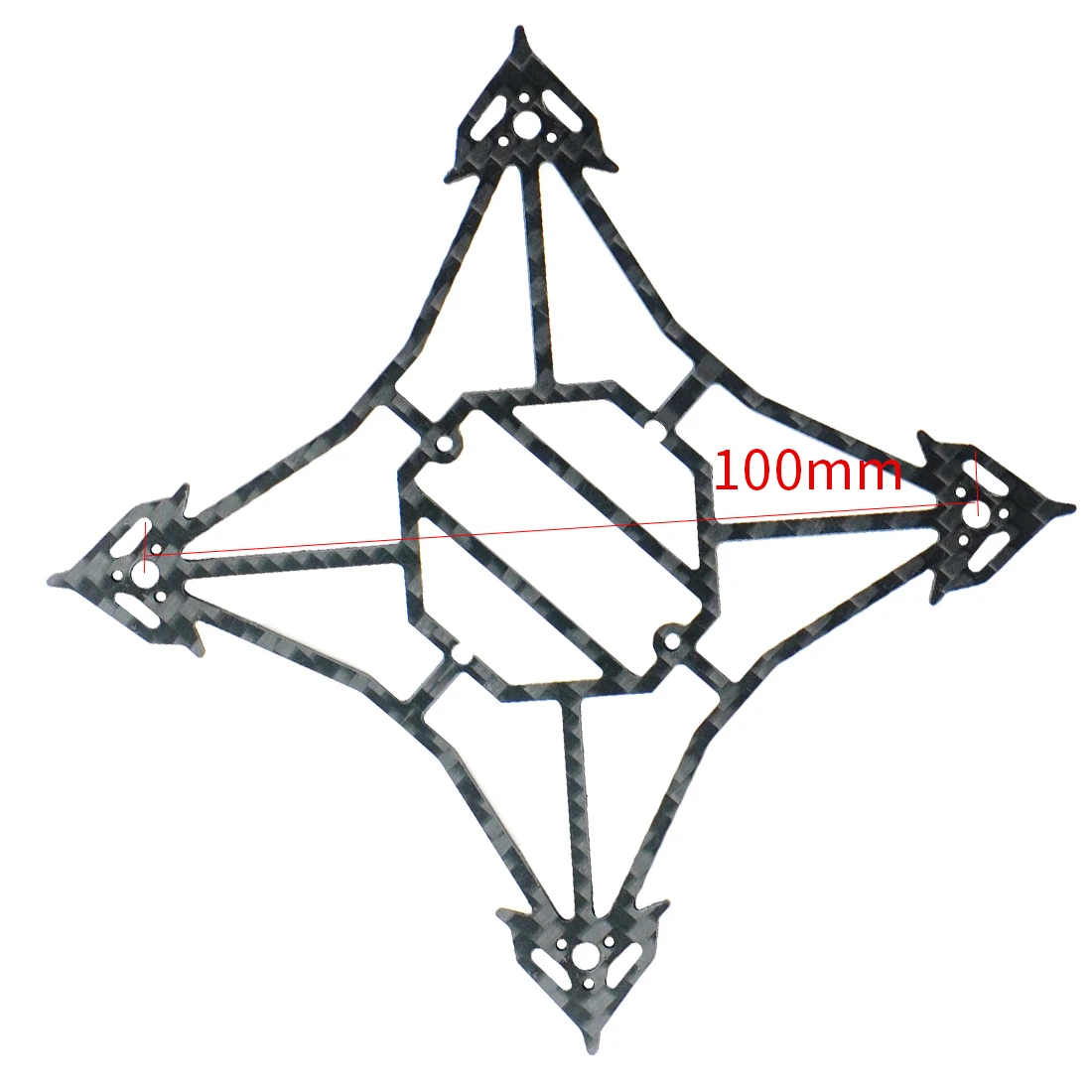Happymodel Larva X Frame Kit 100 мм Колесная база 2-3S 2 5 дюймов бесщеточный FPV гоночный Дрон 3