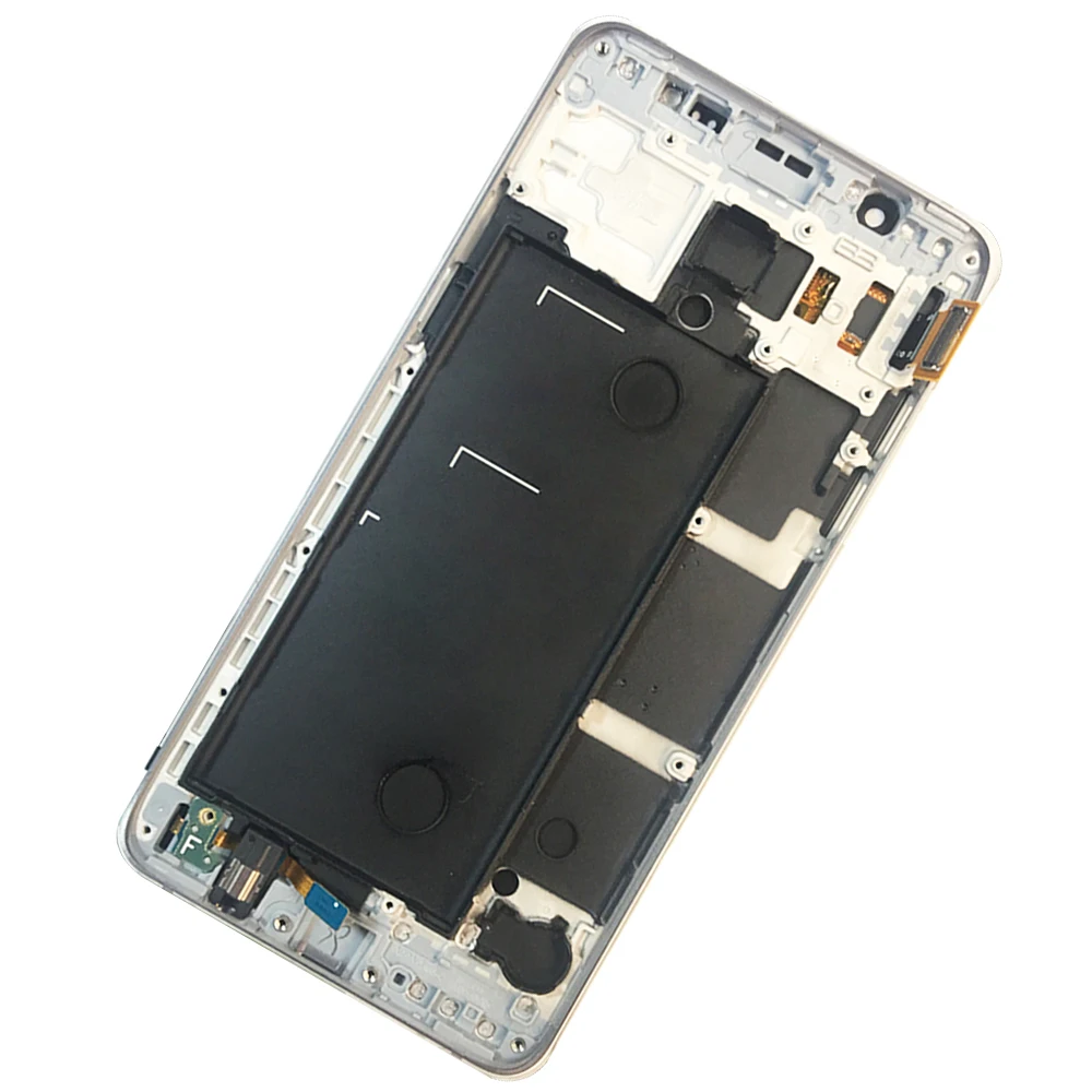 Lcd s для samsung Galaxy AMOLED J5 J510 J510F J510FN J510M ЖК-дисплей сенсорный экран Рамка дигитайзер Контроль яркости