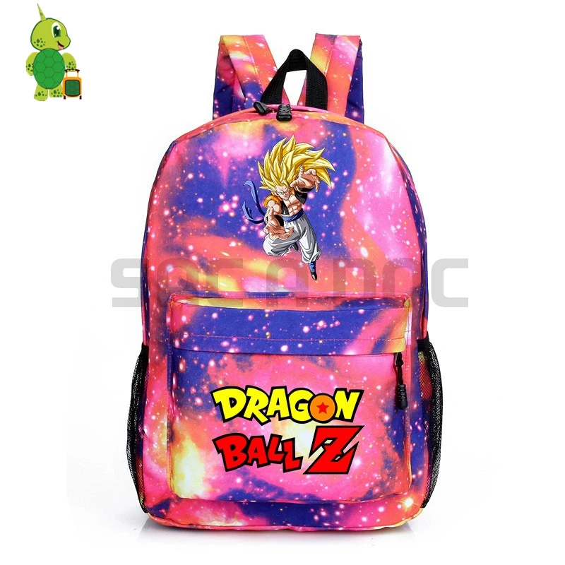 20 Mochila Dragon Ball Z рюкзак Goku Super Saiyan для мальчиков и девочек рюкзак для подростков школьные сумки галактика Звездная ночь дорожная сумка - Цвет: 20