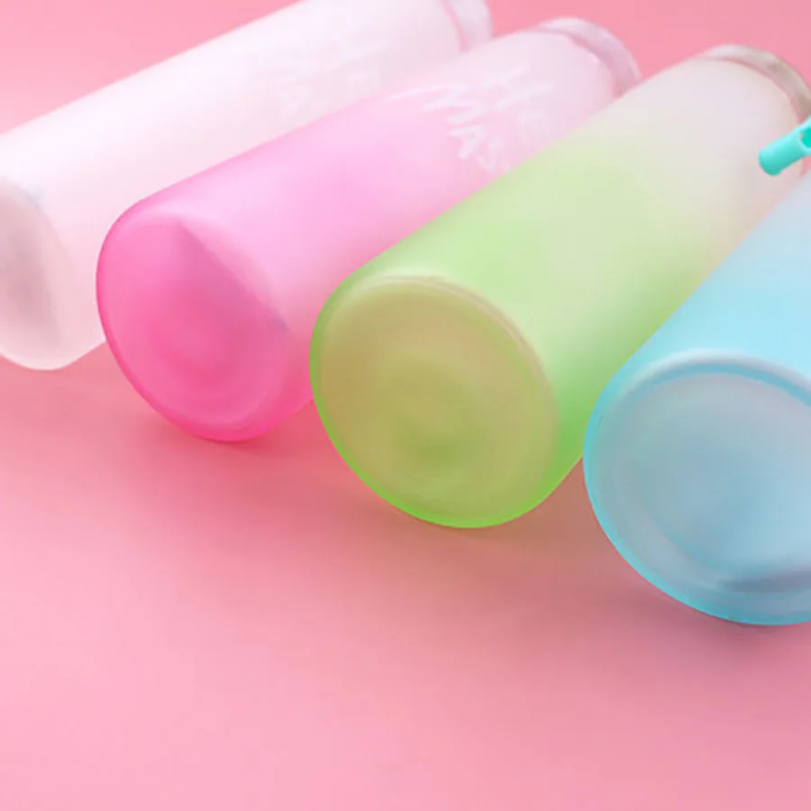 Корейское творчество стеклянные бутылки для воды Детская Спортивная бутылка