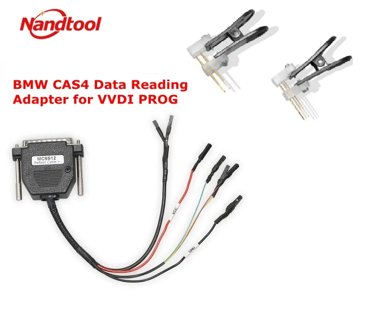 Адаптер для считывания данных VVDI PROG BMW CAS4 9S12 кабель V1 разборка не