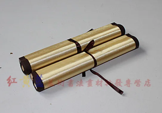 Chinese Painting Full-length blank scroll calligraphy French painting banner silk satin activity mini-Xuan Paper Award | Дом и сад