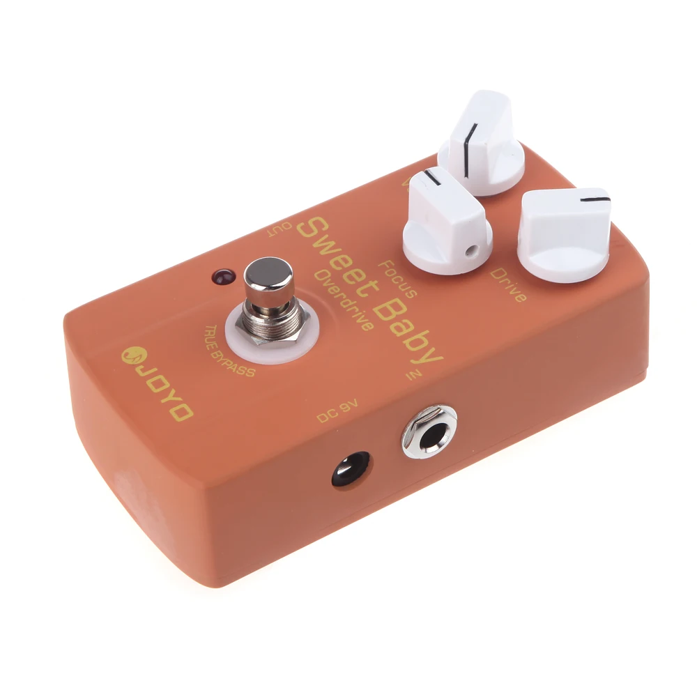 

Joyo JF-36 Sweet Baby Electric Guitar Effect Pedal with Low Gain Overdrive Effect & Focus Knob Guitarra Effect Pedal