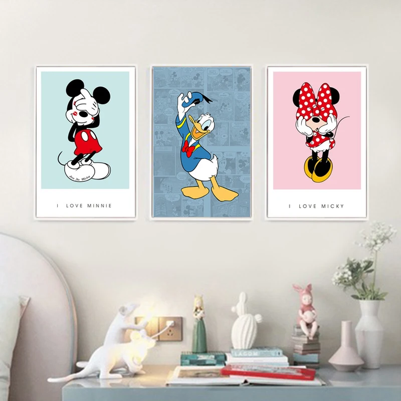

Cartoon cute Mickey Mouse 5D rhinestone painting Disney mosaic wall art picture children's room home decoration Cuadros