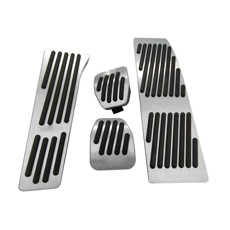 Автомобильные алюминиевые напольные коврики для педали ног Peugeot 307 308 407 408 MT 508 C5 AT |