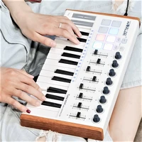 worlde pandamini 25 key midi keyboard pad music arranger keyboard electronic music midi controller
