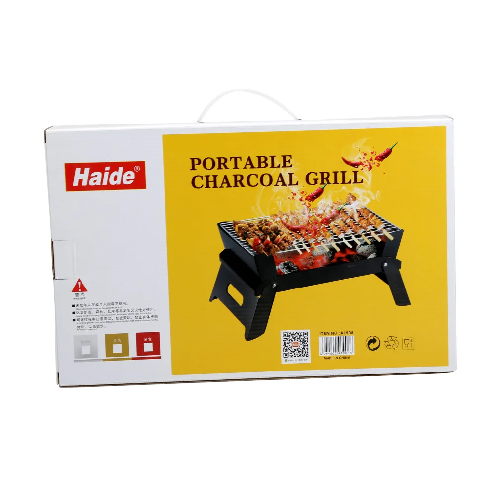 Портативная Складная духовка для барбекю гриль плита кемпинга SST уличные грили