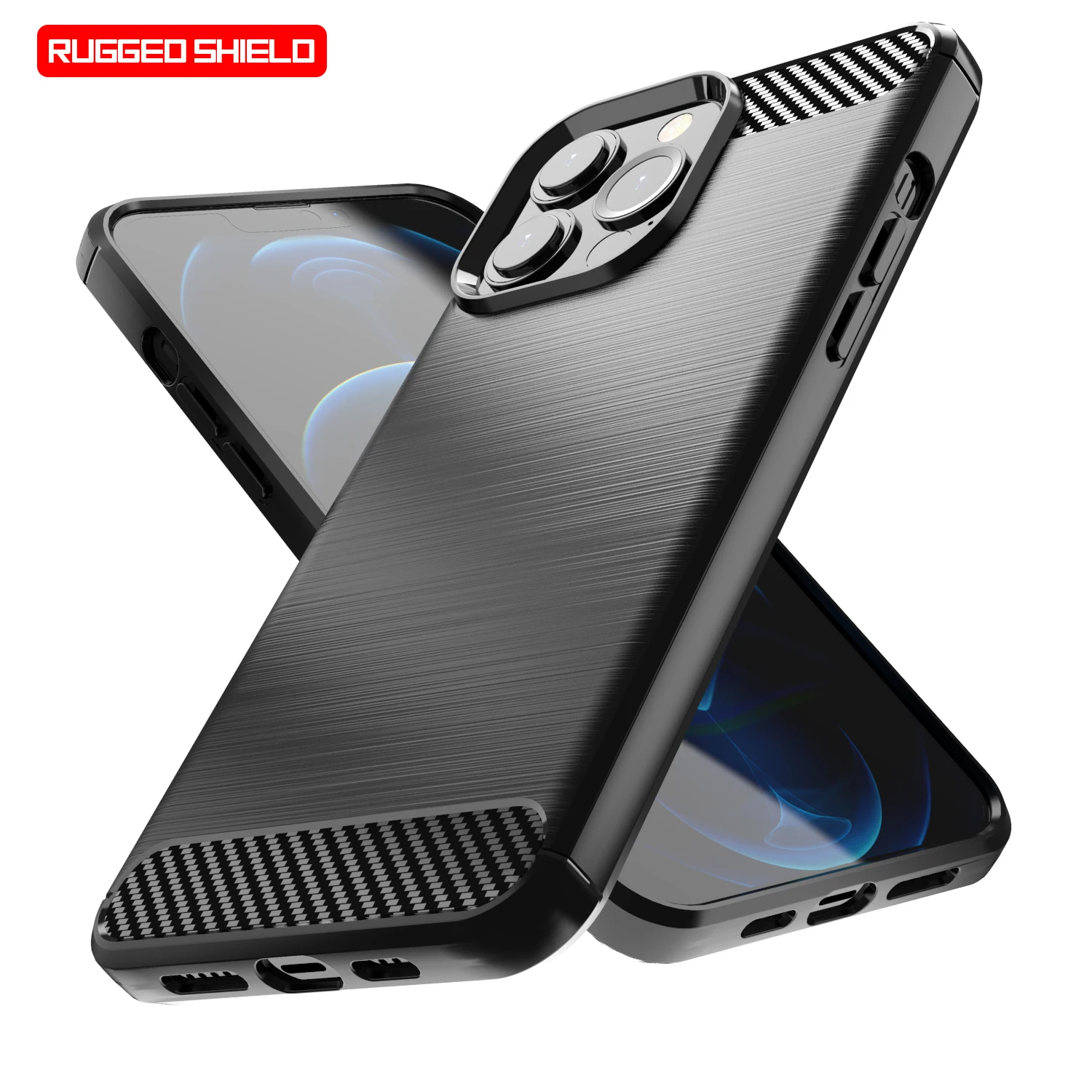

Shockproof Fashion Soft Solid Case for Iphone 13 12 11 Pro Max Cover 13 Mini X Xr Xs Max Phone Bag