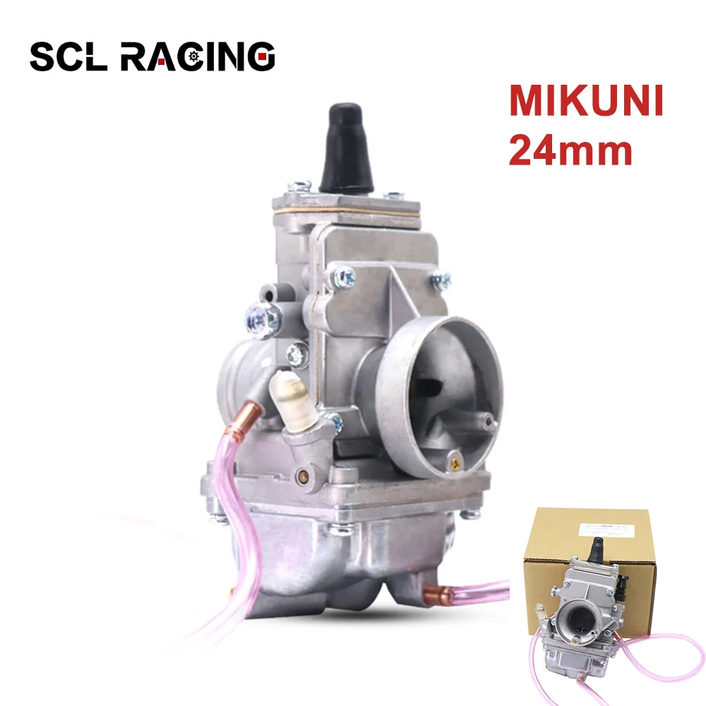 

SCL Racing For MIKUNI TM24 24mm Motorcycle Carburetor TM24 Carb For YAMAHA For HONDA For KAWASAKI 2T 4T 125-150cc Engine