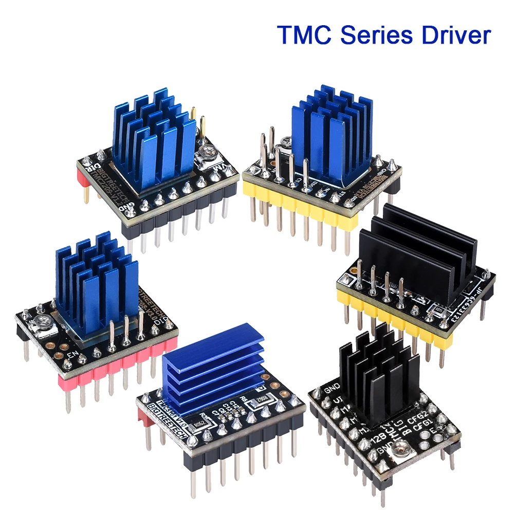 Драйвер шагового двигателя BIGTREETECH TMC2209 V1.2 TMC2208 UART TMC5160 SPI TMC2130 TMC5161 для 3D принтера MKS