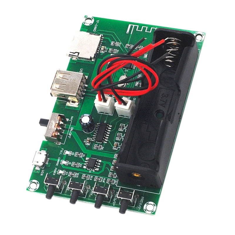 

MOOL Power Amplifier Board XH-A150 Lithium Battery Bluetooth Digital 10W Power DIY Small Speaker Rechargeable