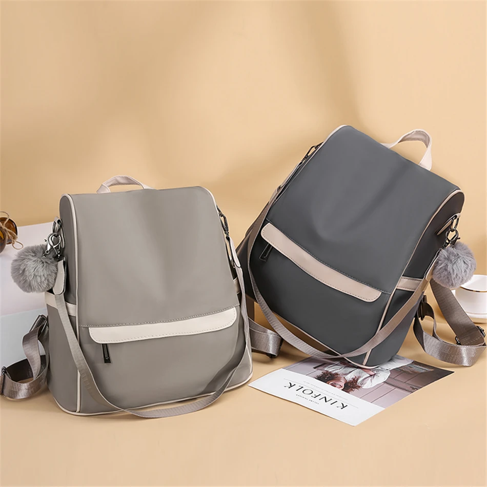 Новый женский рюкзак-Оксфорд с защитой от кражи модный Многофункциональный