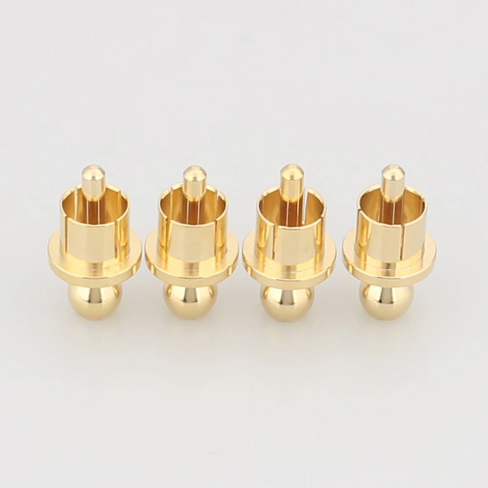 8 шт. позолоченные штекеры RCA|plug socket connector|socket plugplug |