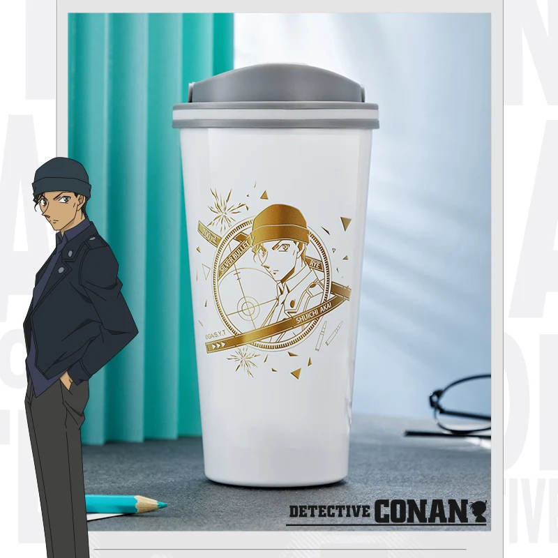 detective conan anime cup bottle stainless steel manga role kaito shinichi kid ai rei shuichi gift free global shipping