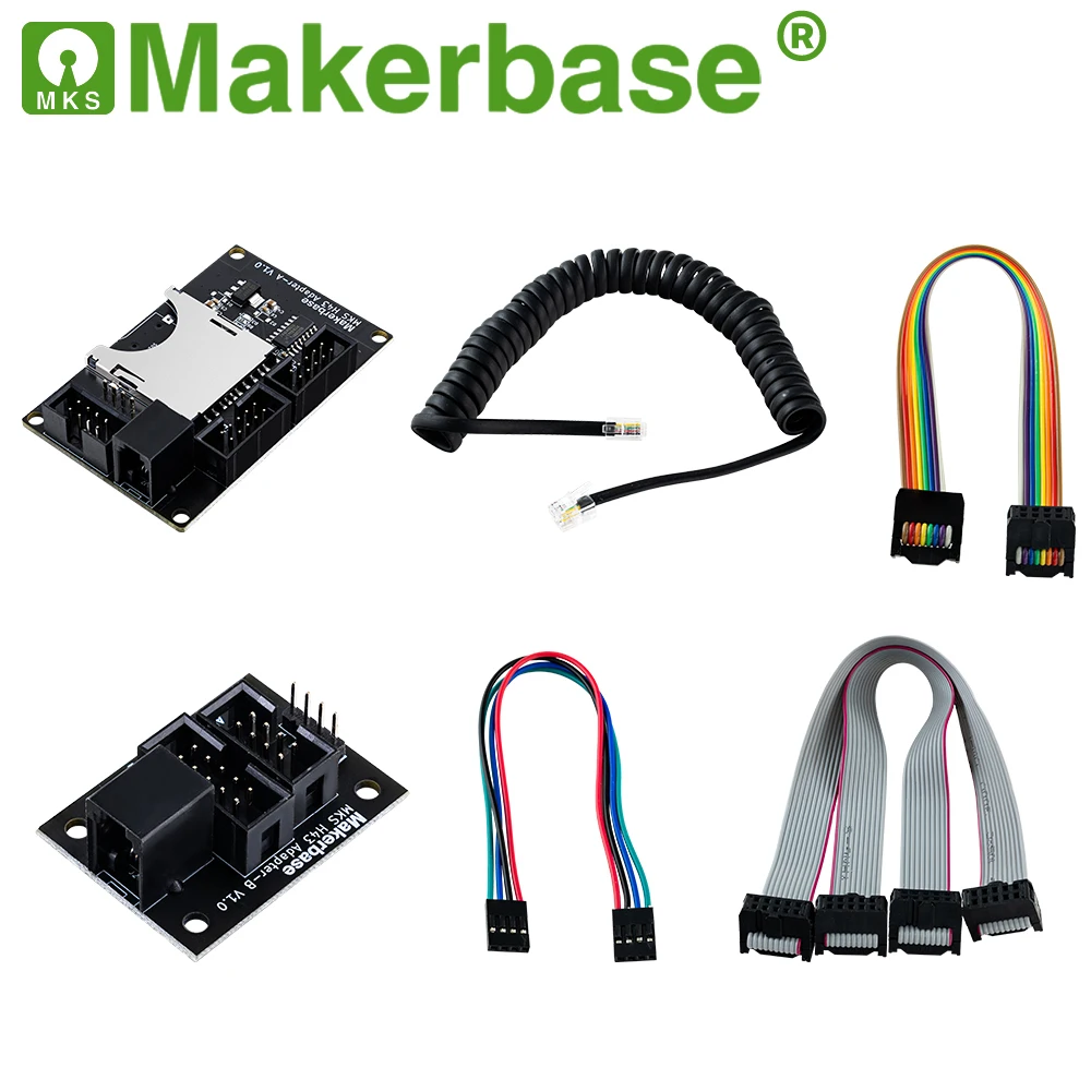 Makerbase MKS H43 V1.0 умный контроллер дисплея запчасти для 3D-принтера 4 3 дюймов IPS LCD 800*480 HD