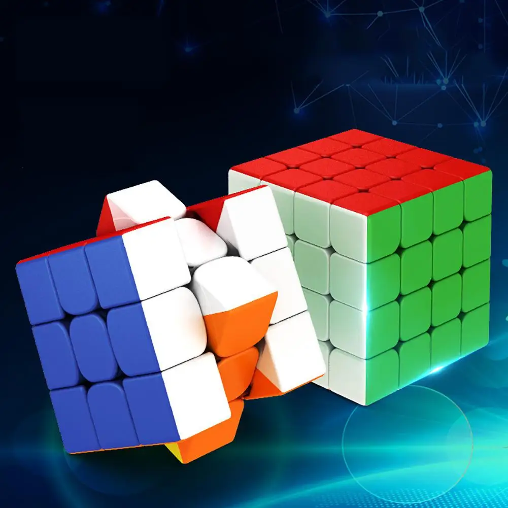 

RCtown Moyu RS4M Magnetic Speed Cube 4x4 Stickerless Magic Cube Puzzle Toy For Educational Puzzle competition toys