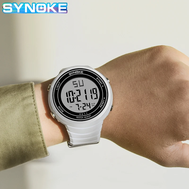 PANARS спортивные светодиодный Водонепроницаемый наручные часы класса люкс Для