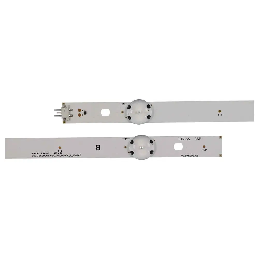 Светодиодная лента для подсветки LG Innotek 9 ламп 49 дюймов FHD A/B тип NC490DUE 49LX300C 1/2 5 4