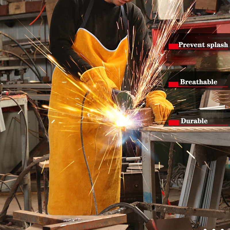 Фартук сварочный Профессиональный из воловьей кожи |
