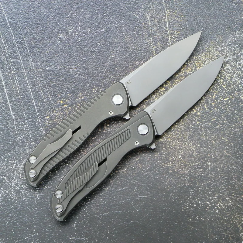 Складной нож Green thorn F95 R18/R19 D2 титановая ручка Открытый Кемпинг охота тактический