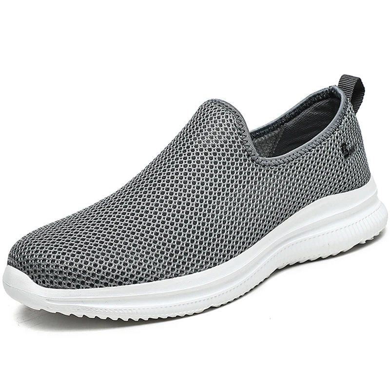 

Кроссовки мужские легкие дышащие, повседневные лоферы, модная прогулочная обувь, лето 2021