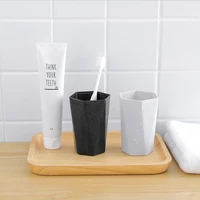 home nordic diamond wash cup pp non slip travel portable plastic water cup toothbrush cup bathroom accessories