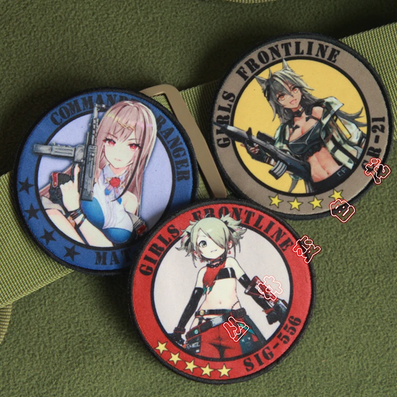 Девичья нашивка Frontline Game Griffon Сексуальная Красивая повязка для девочек Значок