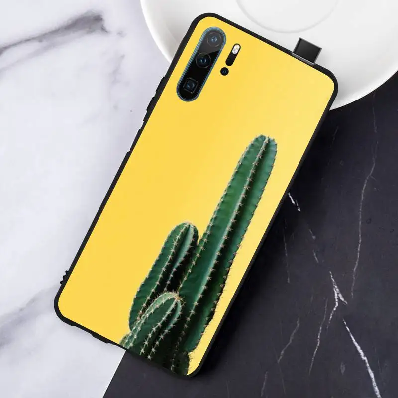 

Cactus Cartoon pattern plant cover Phone Case For Huawei honor Mate P 10 20 30 40 Pro 10i 9 10 20 8 x Lite