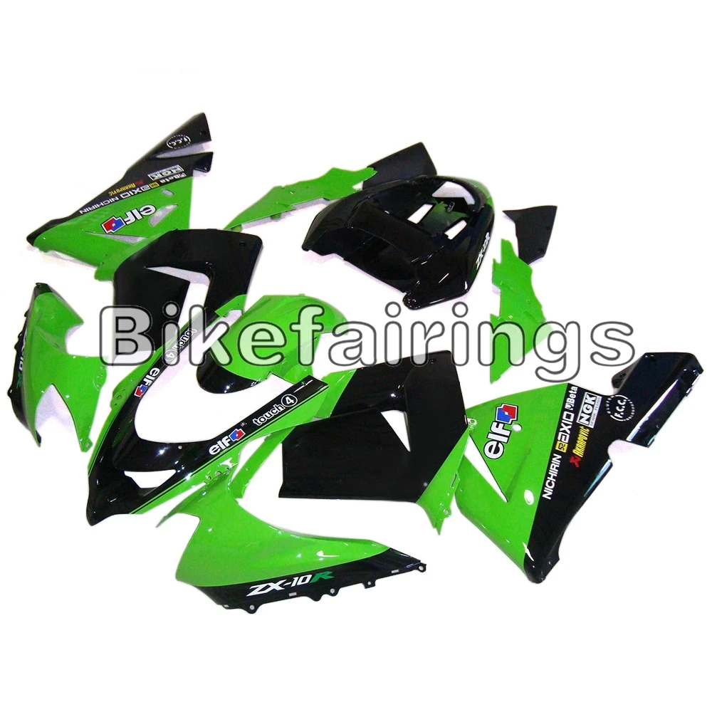 

Green Black ABS Injection Fairings For ZX10R 2004 2005 04 05 ZX-10R Motorcycles Plastic Cowlings Bodywork Kit
