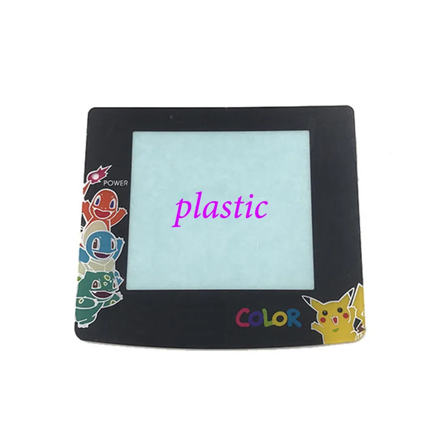 Cltgxdd 1 шт пластиковая стеклянная линза для экрана Gameboy GBC Advance color Lens Protector W/adhension |